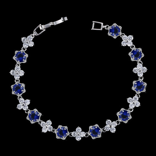 Zircon bracelet - trendy and popular Korean-style fashion accessory that sells well