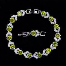 Fashion high-end and elegant color-retaining bracelet with diamonds and white crystal AAA zirconia Women's hand jewelry for wholesale