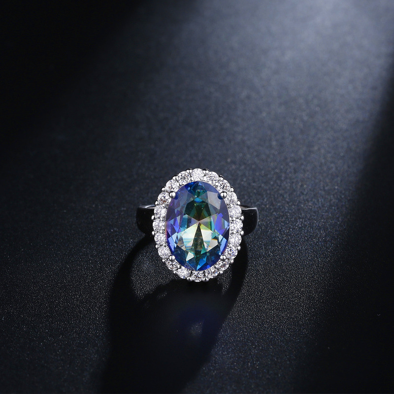 Fashion trend AAA zirconium ring