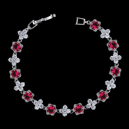 Zircon bracelet - trendy and popular Korean-style fashion accessory that sells well