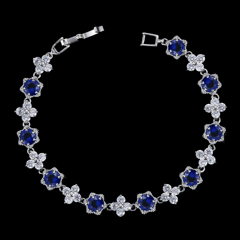 Zircon bracelet - trendy and popular Korean-style fashion accessory that sells well