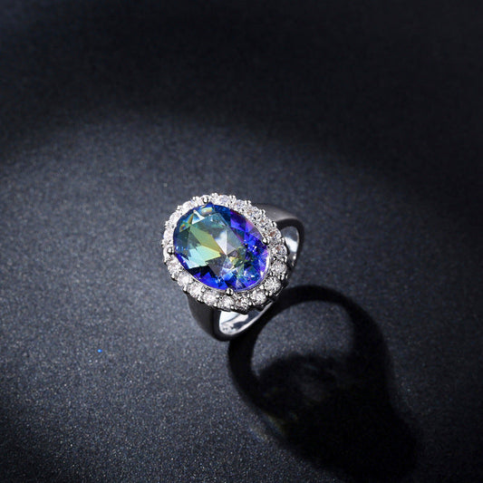 Fashion trend AAA zirconium ring