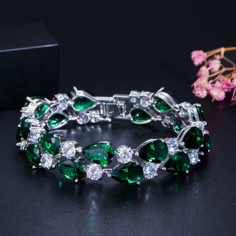 AAA Zircon Necklace - Mona Lisa Korean Version Fashionable Bridal Jewelry