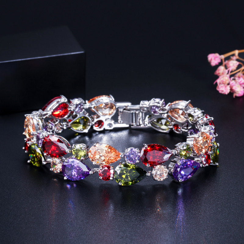 AAA Zircon Necklace - Mona Lisa Korean Version Fashionable Bridal Jewelry