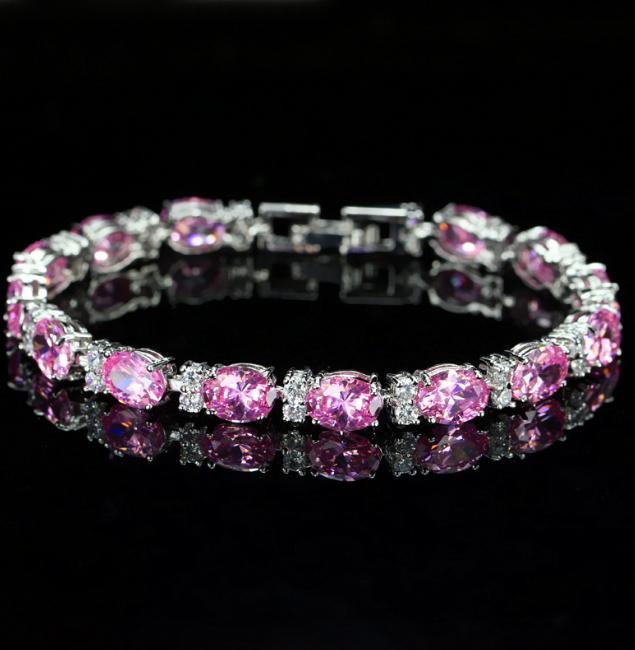 Zircon Lady's Bracelet - Simple  Elegant  Fashionable and Versatile - Ideal Gift for Weddings