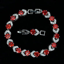 Fashion high-end and elegant color-retaining bracelet with diamonds and white crystal AAA zirconia Women's hand jewelry for wholesale